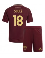 AS Roma Matias Soule #18 Hjemmedraktsett Barn 2024-25 Korte ermer (+ bukser)